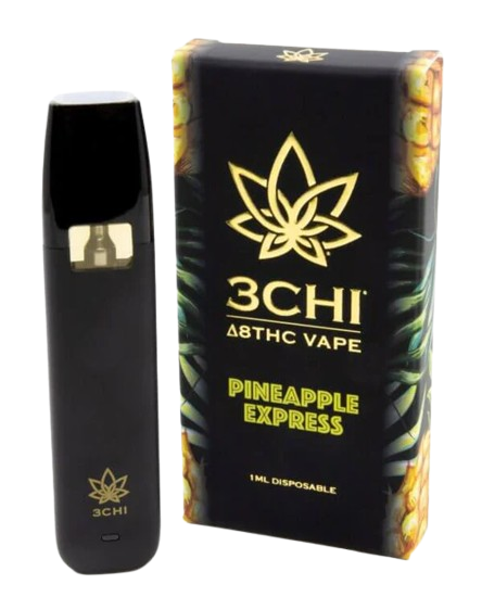 3Chi Delta 8 Disposable Vape 1ML -Pineapple Express