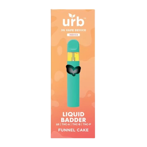 Urb Liquid Badder Vape 3 ML - Funnel Cake